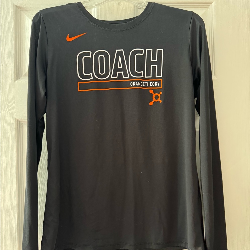 Orangetheory Coach’s shirt.